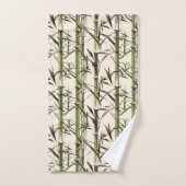 青竹葉茎 バスタオルセット (ハンドタオル)