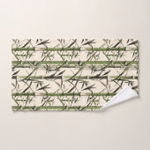 青竹葉茎 バスタオルセット (ハンドタオル)