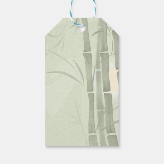 青竹 ギフトタグ (裏面)