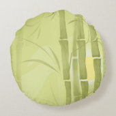 青竹 ラウンドクッション (裏面)