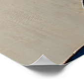 青紅色の芸者 | Ukyio-e 日本のArt ポスター (角)