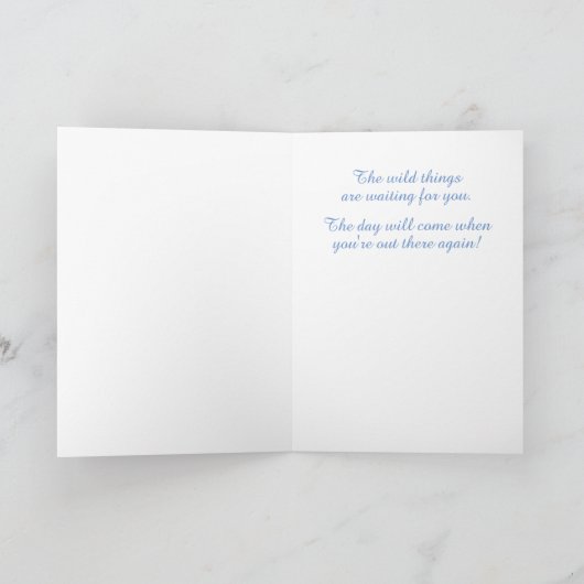 青素晴らしいヘロンがんで重病が治る カード (内部)