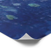 青素晴らしい目のラグドール絵を描ネコエレガント ポスター (角)