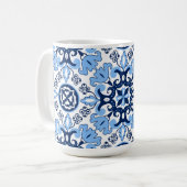 💙青素晴らしアズレホス コーヒーマグカップ (正面左)