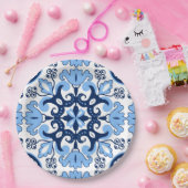 💙青素晴らしアズレホス ペーパープレート (パーティー)