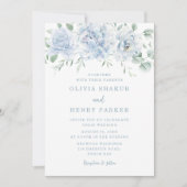 青素晴らしフローラ結婚ズ 招待状 (正面)