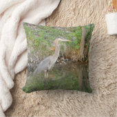 青素晴らしヘロン枕 クッション (ブランケット)