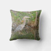 青素晴らしヘロン枕 クッション (裏面)