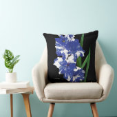 青素晴らし王室の白グラジオラスのソードリリー クッション (椅子)