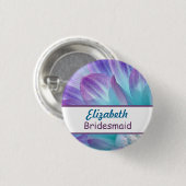 青素晴らし紫結婚ダリアA08 缶バッジ (正面&裏面)