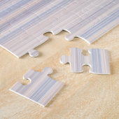 青素晴らし色と赤のエンドリングの濃淡のストローク ジグソーパズル (側面)