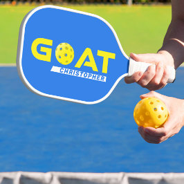 青素晴らし色のパーソナライズされたGOAT ピックルボールラケット