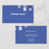 青素晴らし透コンテンポラリー明 名刺 (正面/裏面)