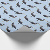 青素晴らし鷺 ラッピングペーパー (角)