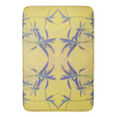 青素朴と黄 バスマット (正面縦)