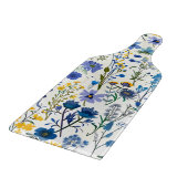 青素朴フランスの園の野草 カッティングボード (角)