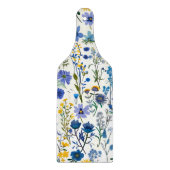 青素朴フランスの園の野草 カッティングボード (正面)