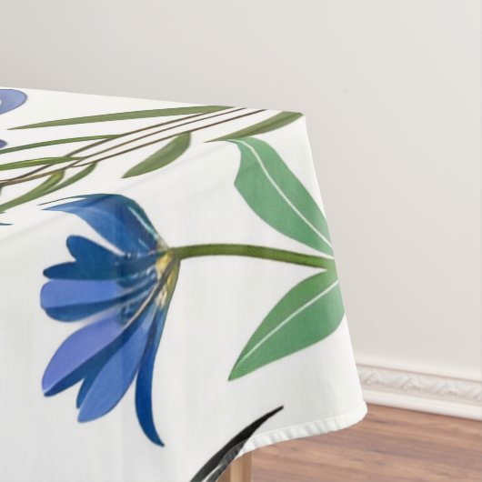 青素朴フランスの園の野草 テーブルクロス (インサイチュ)