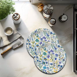 青素朴フランスの園の野草 ペーパープレート