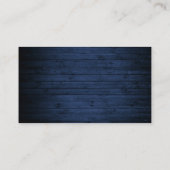 青素朴フローラの結婚レジストリ挿入カード エンクロージャーカード (裏面)