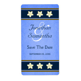 青素朴フローラ保存日付ワインラベル大 ラベル