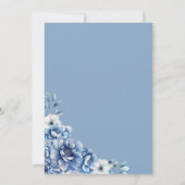 青素朴フローラ結婚ズ 招待状 (裏面)