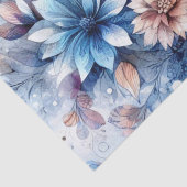 青素朴ヴィンテージインスパイアフローラティッシュペーパー 薄葉紙 (詳細)