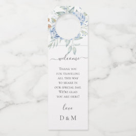 青素朴冬のフローラ結婚ズ ボトルネックタグ