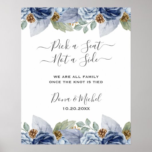 青素朴冬のフローラ結婚ズ ポスター (正面)