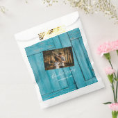 青素朴木の写真結婚の フェイバーバッグ (封をした状態)