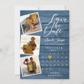 青素朴木フォトコラージカレン結婚ダー セーブザデート (正面)