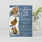 青素朴木フォトコラージカレン結婚ダー セーブザデート (スタンド正面)