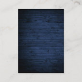 青素朴木水カラーフローラQR RSVP エンクロージャーカード (裏面)