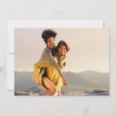 青素朴木2フォトストリングラ結婚イト 招待状 (裏面)