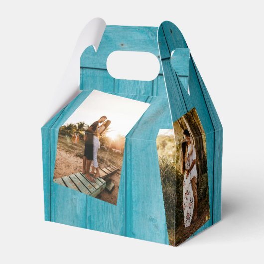 青素朴木4枚結婚の写真 フェイバーボックス (裏面サイド)