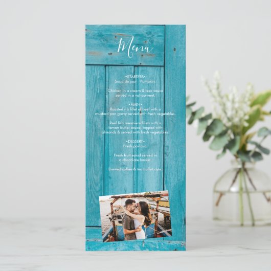 青素朴木4枚結婚の写真 メニュー (スタンド正面)