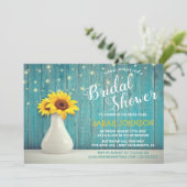 青素朴木 |ひまわりブライダルシャワー 招待状 (スタンド正面)