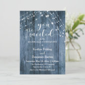 青素朴木、白い光のストリン結婚グ 招待状 (スタンド正面)