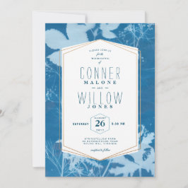 青素朴紅葉、秋 招待状