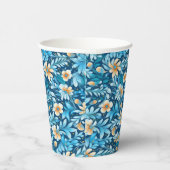 青素朴色のフローラ 紙コップ (右)
