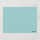 青素朴茶色の木の枝 ポストカード (裏面)