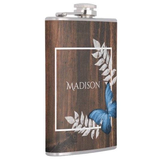 青素朴蝶フラスコ フラスク (右)