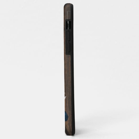 青素朴蝶 Case-Mate iPhoneケース (裏面/左)