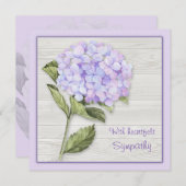 青紫あじさぎの同情カード シーズンカード (正面/裏面)