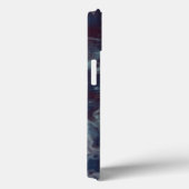 青紫の大理石 Case-Mate iPhoneケース (裏面 / 右)