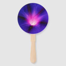 青紫の花柄