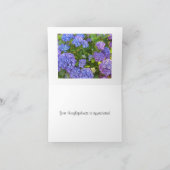 青紫紫紫紫紫紫紫紫紫紫紫紫陽花 サンキューカード (内部)