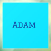 青紫色の名前の追加文字新学期メッセージs ウィンドウサイン (シート3)