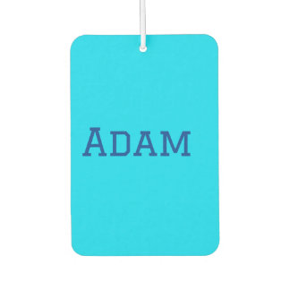 青紫色の名前の追加文字新学期メッセージs カーエアーフレッシュナー