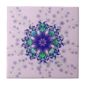 青紫色の多年生陶磁器タイル タイル (正面)